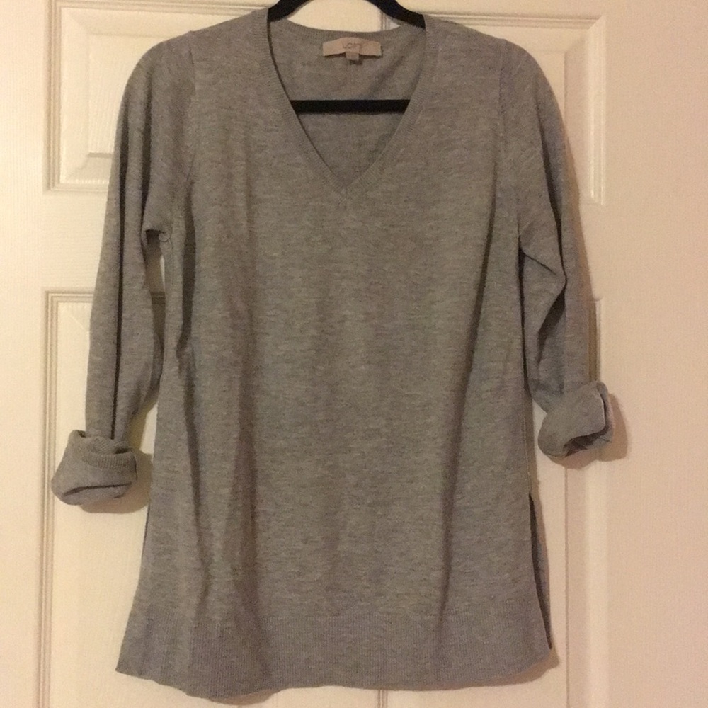 loft v neck sweater